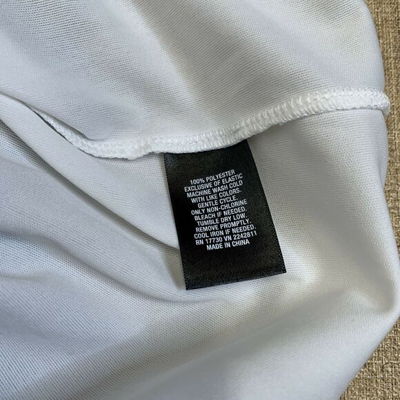 Strapless Black White Ruched dress Mossimo Full Length sheath Maxi Sz Small - Picture 9 of 10